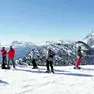Sciatori sul monte Cristallo, Cortina d’Ampezzo