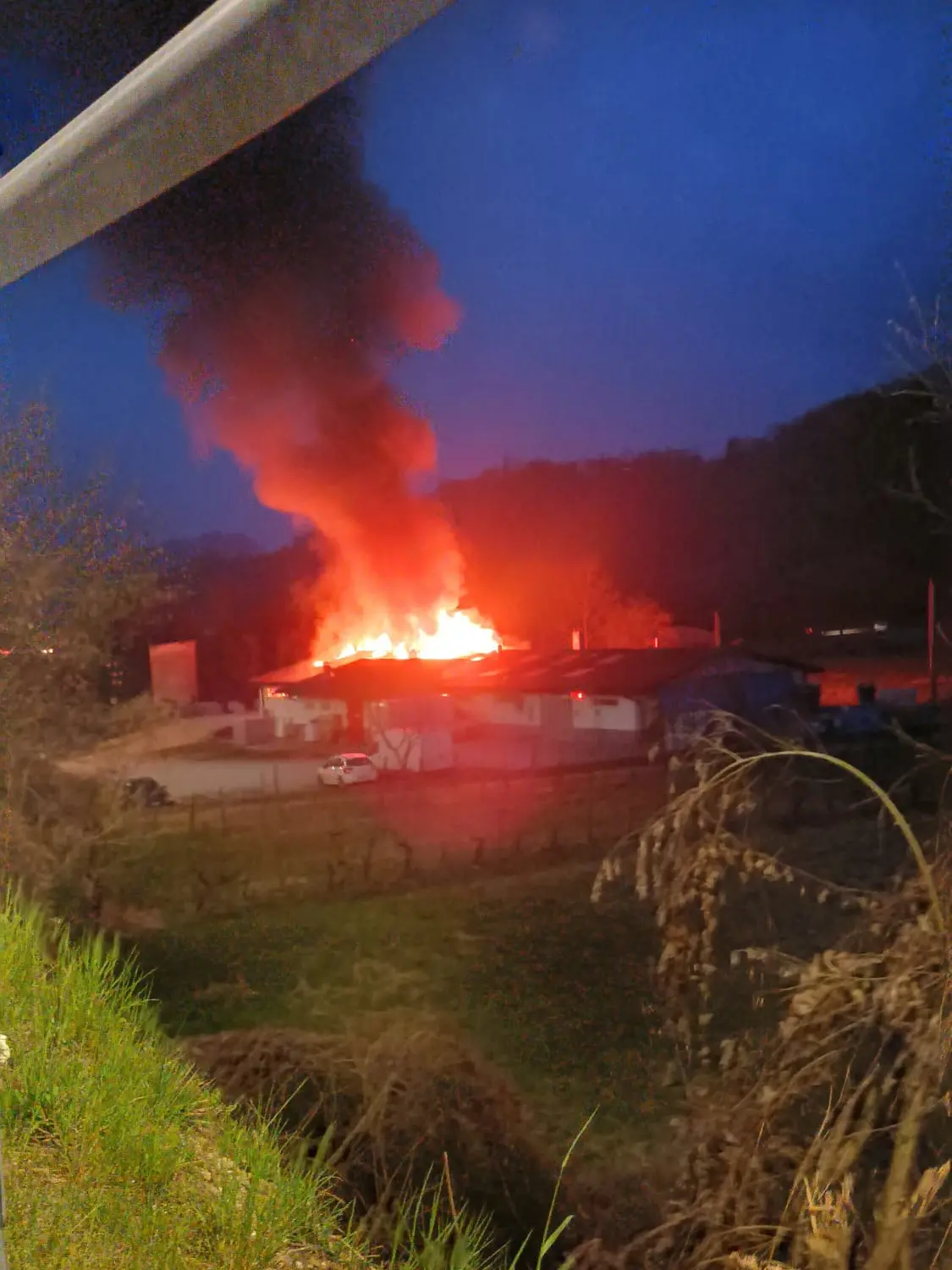 L'incendio di Rasai di Seren del Grappa