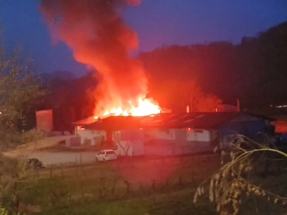 L'incendio di Rasai di Seren del Grappa