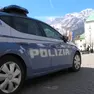 La pattuglia della polizia in corso Italia