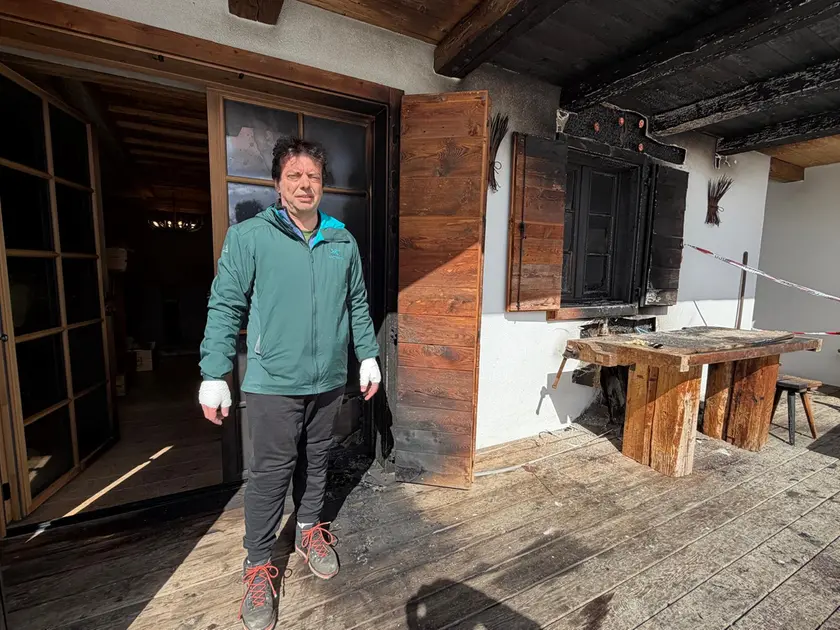 L’agente immobiliare Gianluca Gaspari è stato vittima di un assalto mirato