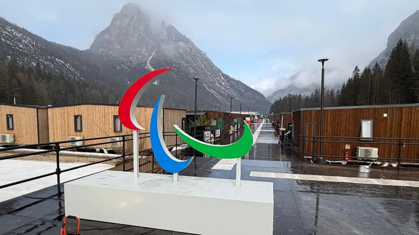 Il villaggio Olimpico a Cortina