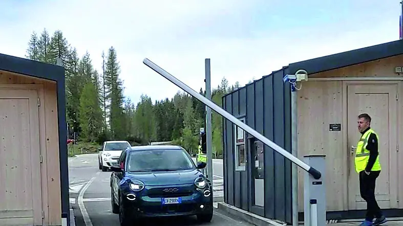 Il casello delle Tre Cime