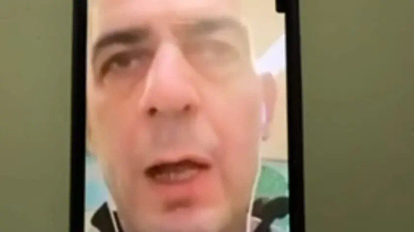 Il video autoregistrato in carcere