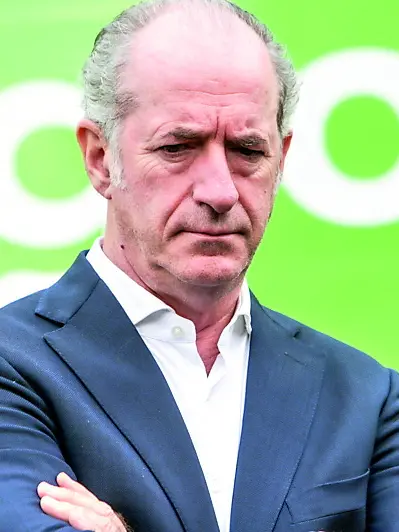 Luca Zaia, presidente del consiglio regionale del Veneto