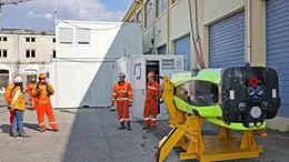 Il FlatFish realizzato da Saipem nella base del gruppo a Trieste