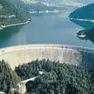 La diga di Sottocastello, a Pieve di Cadore