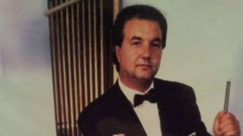 Gastone Cavazzana in una foto storica