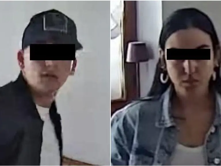 I due ladri immortalati dalla videocamere di un'abitazione messa a soqquadro