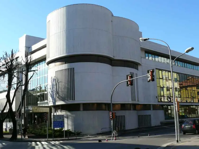 Il palazzo di giustizia di Belluno