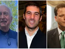 Giuseppe Canova, Andrea Tomaello e Federico Bricolo