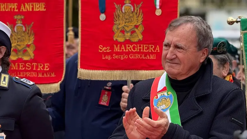 Il sindaco di Venezia Luigi Brugnaro
