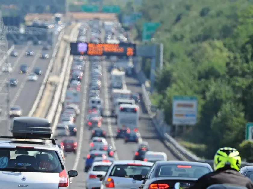 Traffico in aumento sull'A4 in Fvg e Veneto per il ponte pasquale