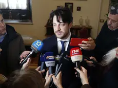 Il presidente Alberto Stefani