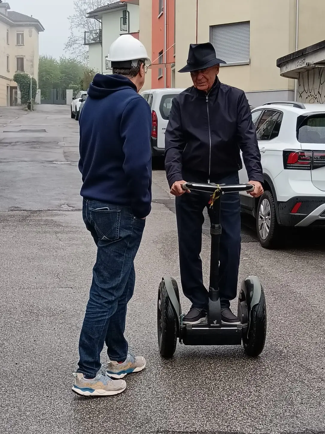 Umberto Fiabane con Paolo Gamba