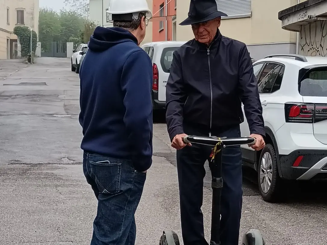 Umberto Fiabane con Paolo Gamba