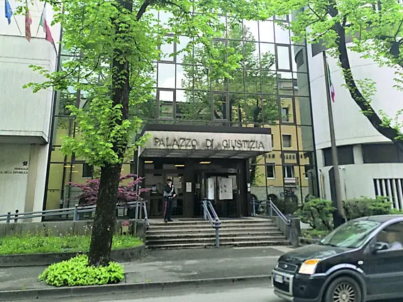 Il palazzo di giustizia di Belluno