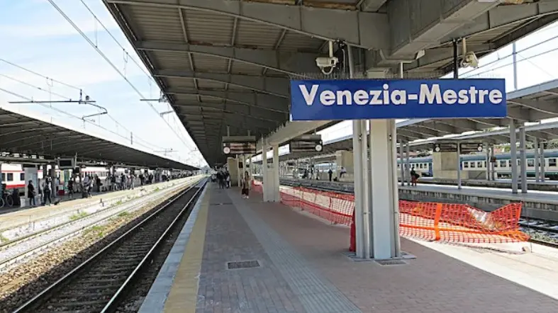 Stazione dei treni di Mestre