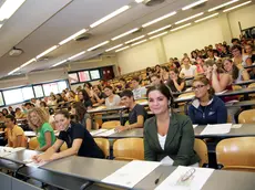 Studenti in aula all'Università di Padova