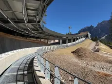 La pista da bob di Cortina
