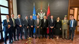 La firma dell'accordo per lo sviluppo della cantieristica in Albania tra Fincantieri e KAYO