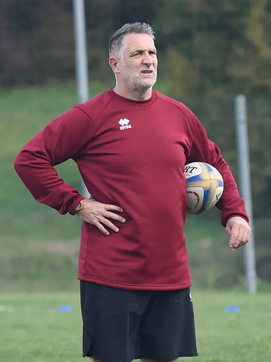 Alessio Dal Pont, nuovo allenatore del Rugby Feltre