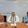 I dirigenti alla presentazione del bilancio dei sei anni