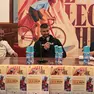 Nella foto Bruseghin, Sagan e il giornalista Tancon