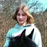 Gaia De Gol a cavallo