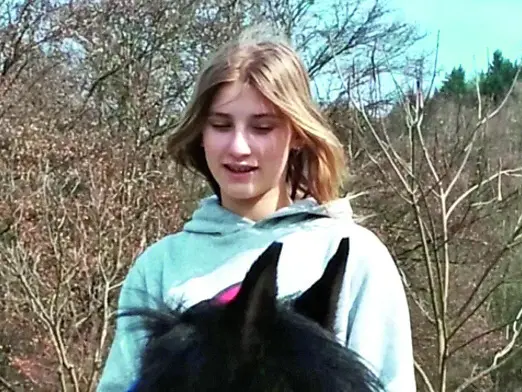 Gaia De Gol a cavallo