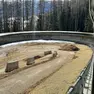 La pista di bob a Cortina