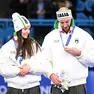 Stefania Constantini e Amos Mosaner con il bronzo olimpico