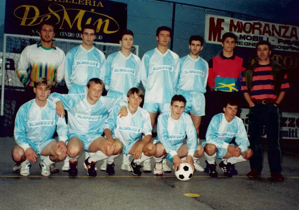 Daniele Bellotto al Torneo del Mis con la squadra All Stars in una gara benefica