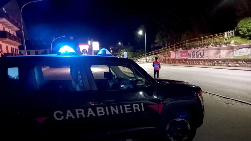 Una pattuglia di carabinieri
