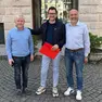 I promotori della lista civica Obiettivo Provincia, al centro Carlo Zanella