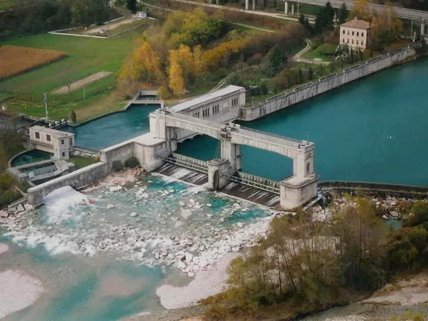 La centrale idroelettrica di Fener