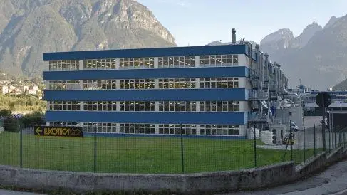 Lo stabilimento di Luxottica ad Agordo