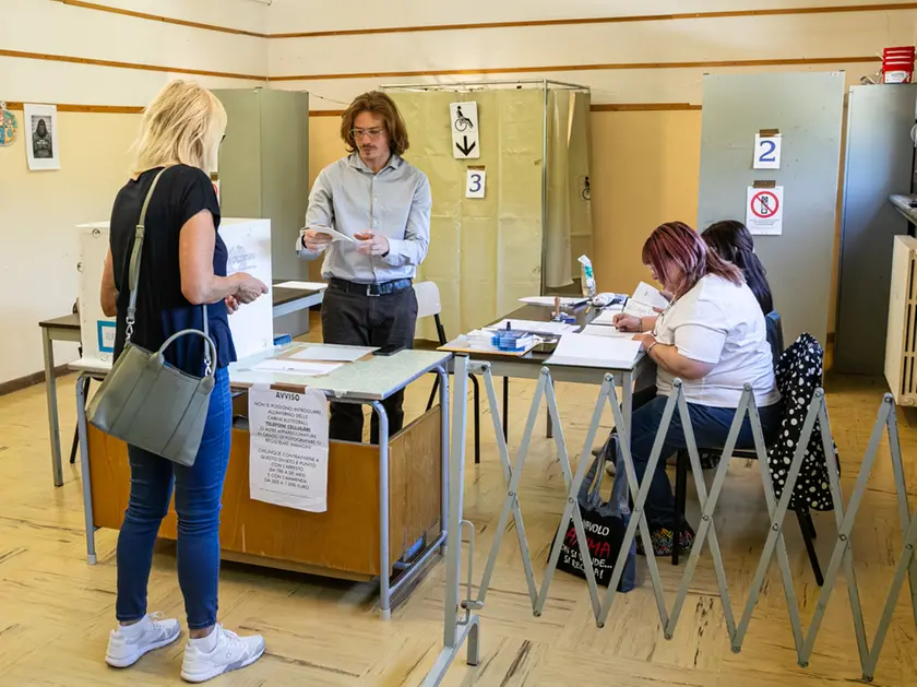 Le operazioni elettorali a Vigo di Cadore
