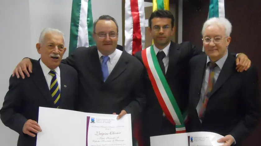 Marcello Mazzucco è il primo da destra