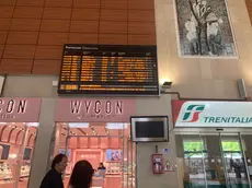 Sono pesanti i ritardi accumulati dai treni in Regione a causa dello sciopero