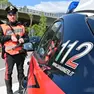 Una pattuglia di carabinieri durante un servizio di controllo