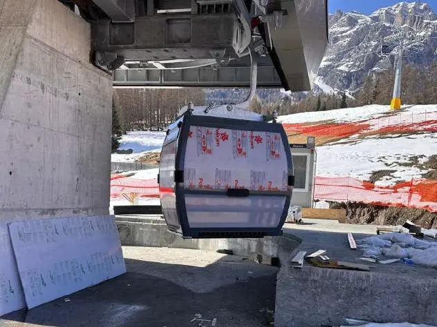 La funivia di Socrepes ferma