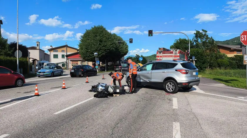 Il luogo dell'incidente