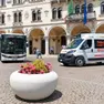 Un mezzo del servizio Trillo presentato a Belluno