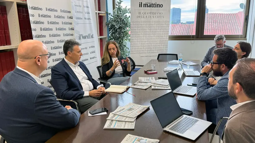 Il forum in redazione al mattino di Padova con Daniela Mapelli