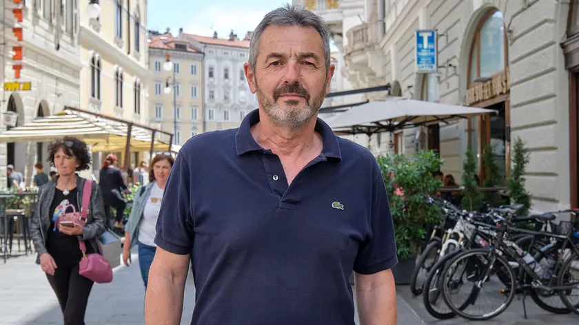 Il commissario capo Michele De Toni fotografato da Massimo Silvano)