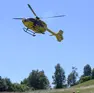 Un intervento dell'eliambulanza del Suem 118
