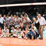 Il Belluno Volley festeggia una vittoria nella passata stagione