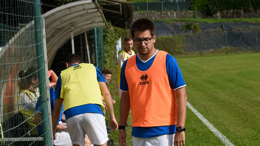 L'allenatore Giovanni Perale