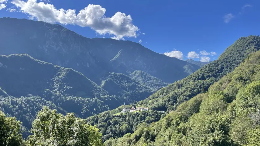 Una veduta della Valle di Seren